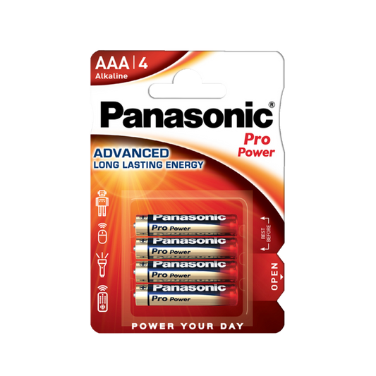 Panasonic Pila AAA – Pilas Alcalinas de Calidad