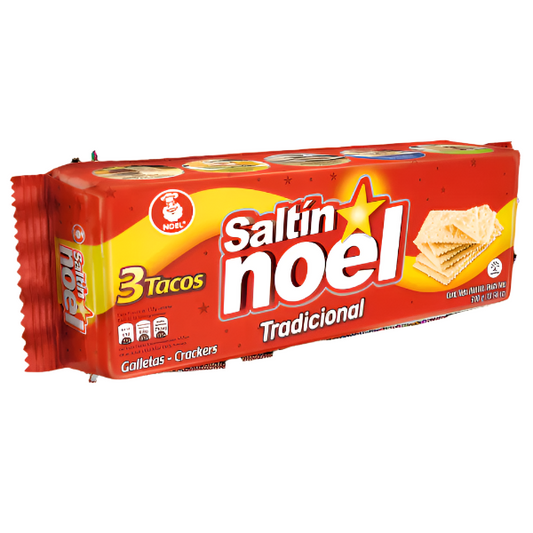 Salitín Noel – Galletas Saladas Crujientes